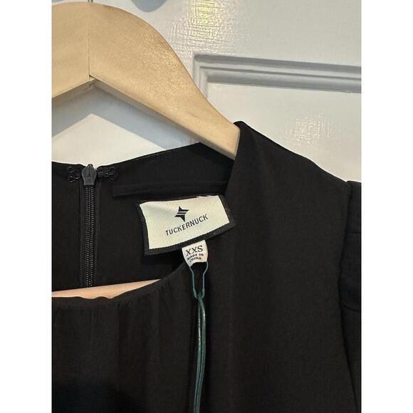 Tuckernuck Black Sasha Dress $228 NWT XXS 2XS - Read - Picture 5 of 6